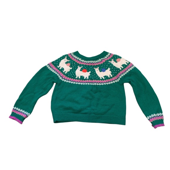 Mini Boden Fair Isle Cardigan llamas - Picture 2 of 7